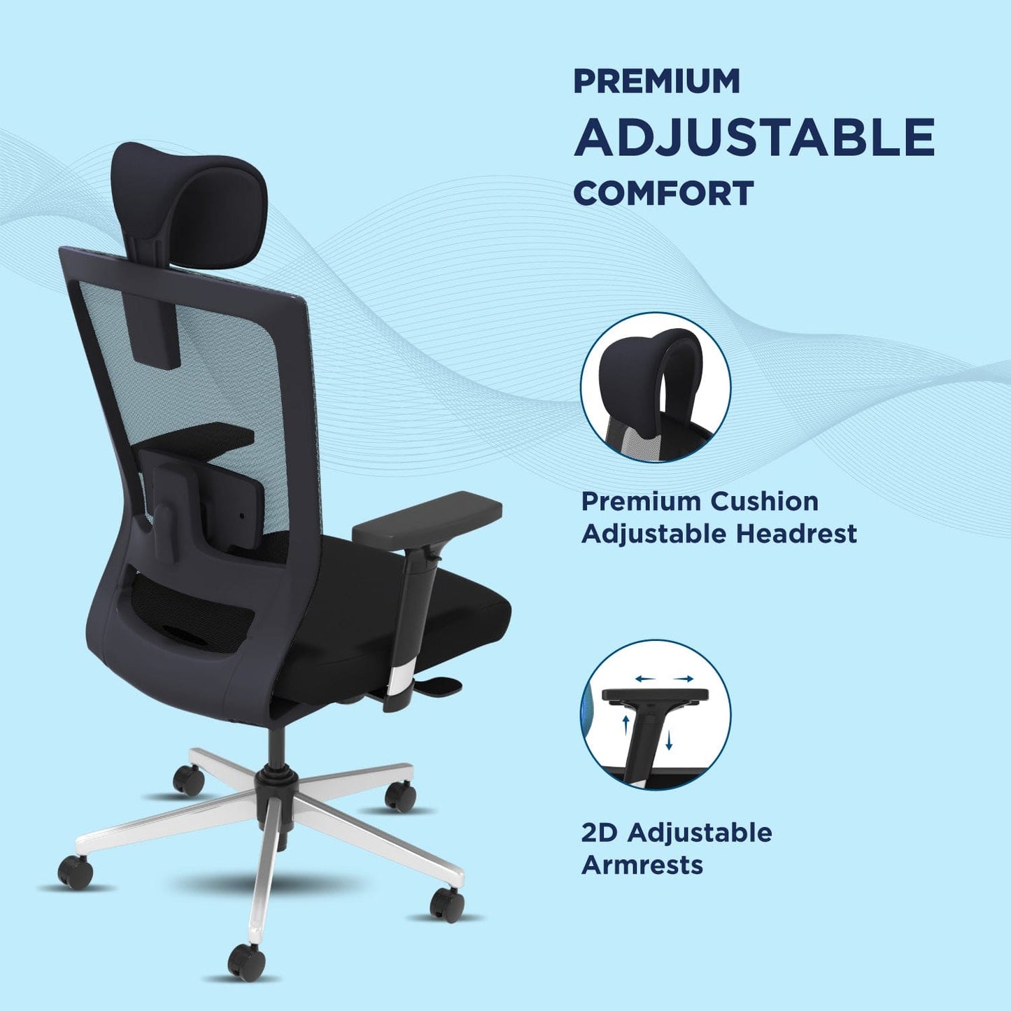 ERGOSMART PRO OFFICE CHAIR (Stylux)