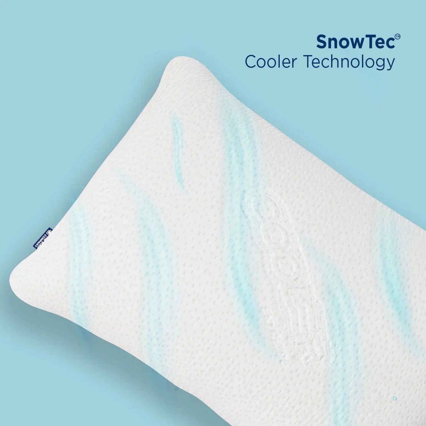 SnowTec Adjustable Plush Pillow