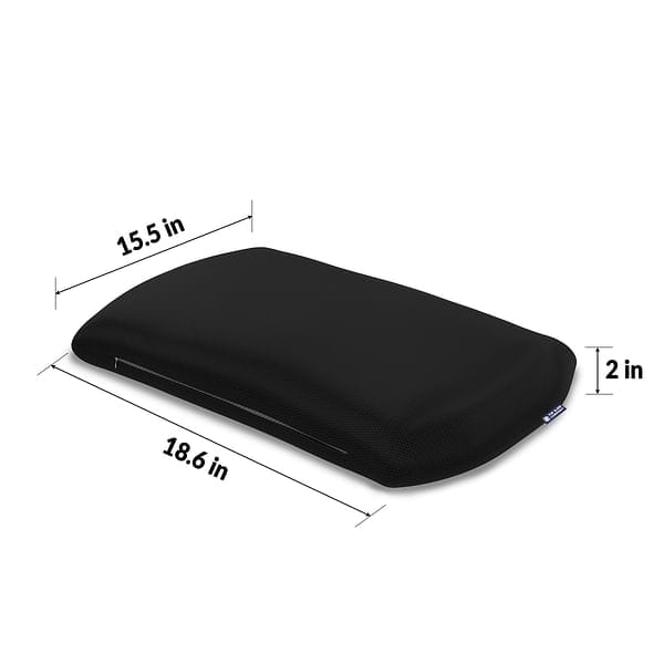 back cushion size