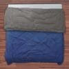 All-Weather Comforter Dark Blue & Grey full view