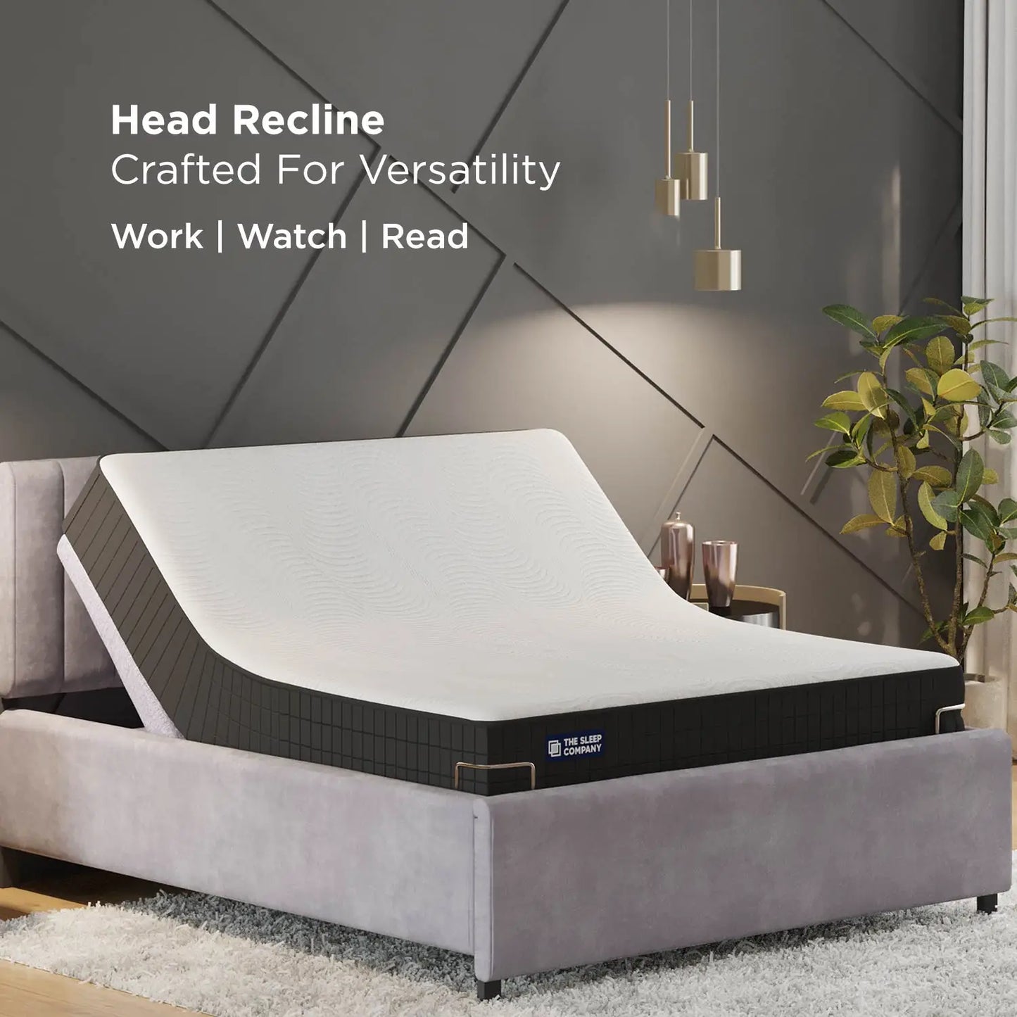 Elev8 Smart Recliner Bed with Italia Frame