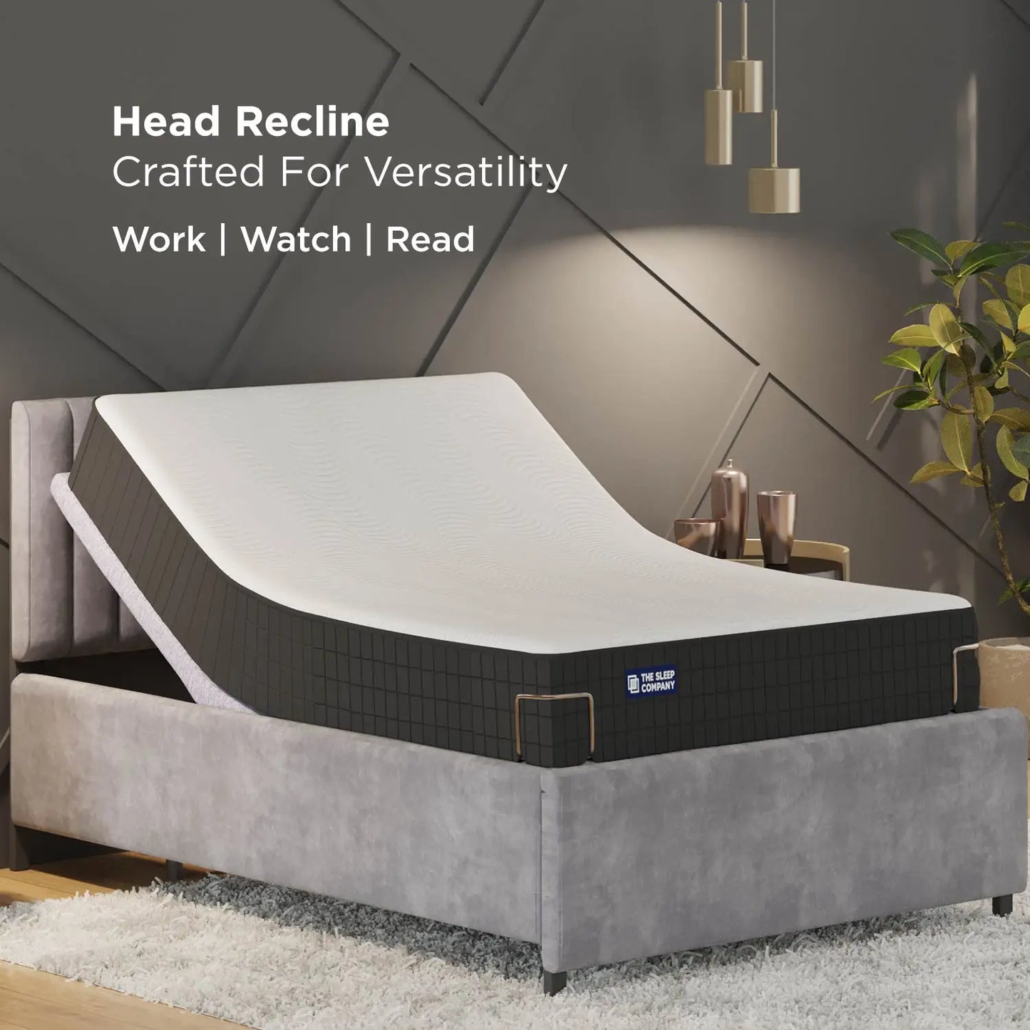 Elev8 Smart Recliner Bed with Italia Frame