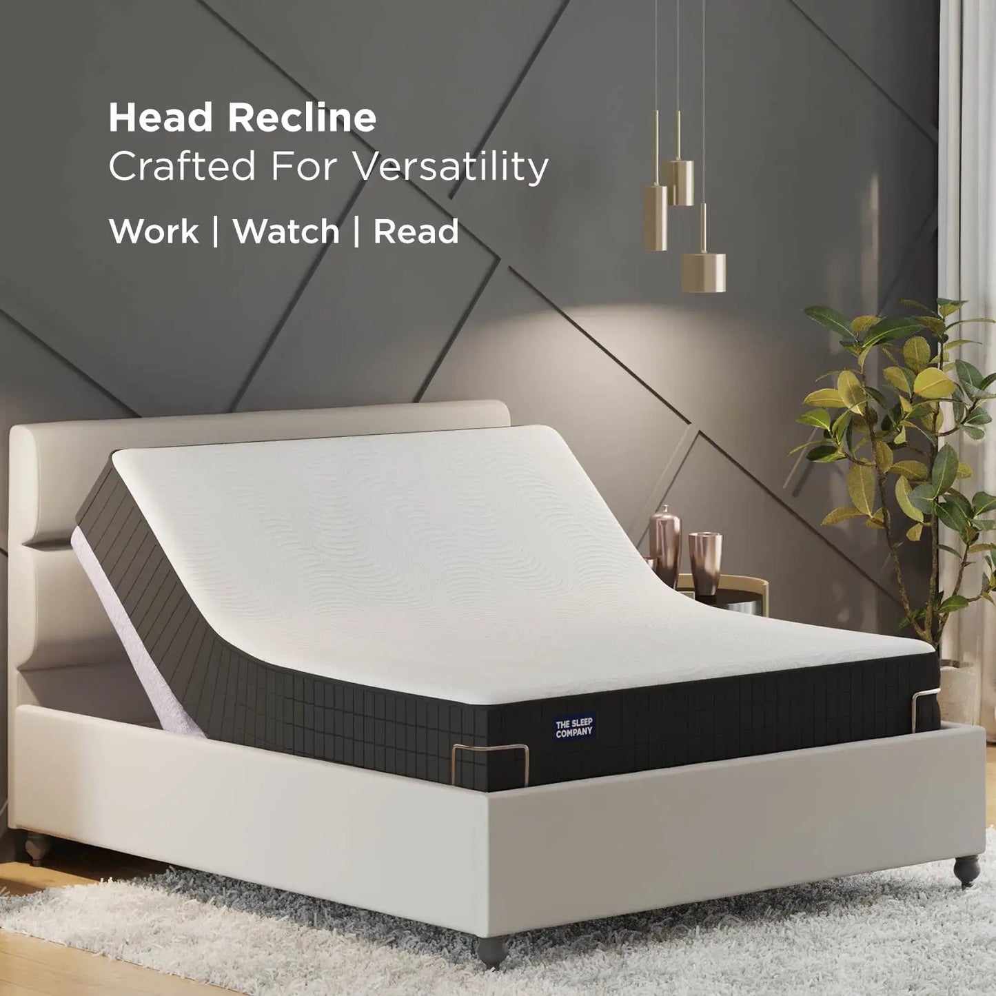 Elev8 Smart Recliner Bed with Italia Frame