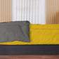 All-Weather Comforter Mustard Yellow & Grey
